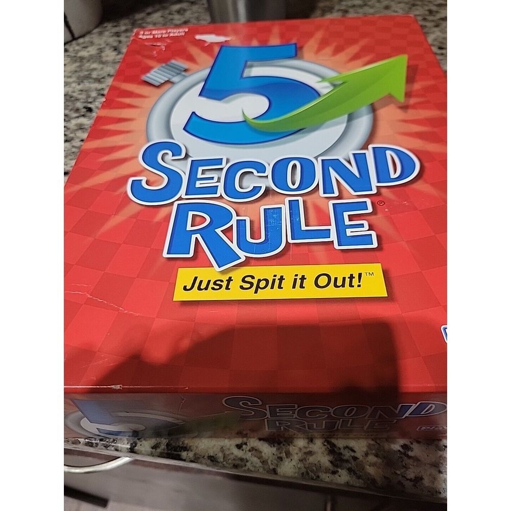 PlayMonster 5 Second Rule Board Game‎ New W/box Damage - Picture 4 of 4